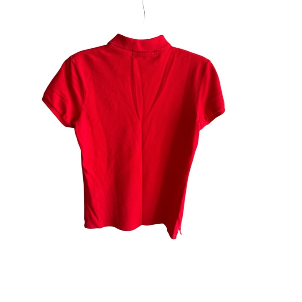 Polo by Ralph Lauren Big Pony Red and Gold Polo Shirt Classic Design - Picture 12 of 12